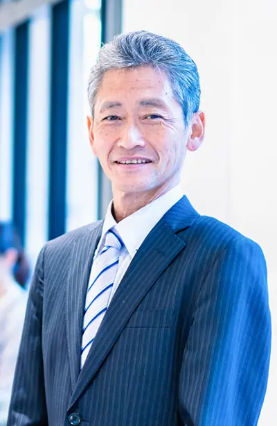 代表取締役の山田太郎の写真
