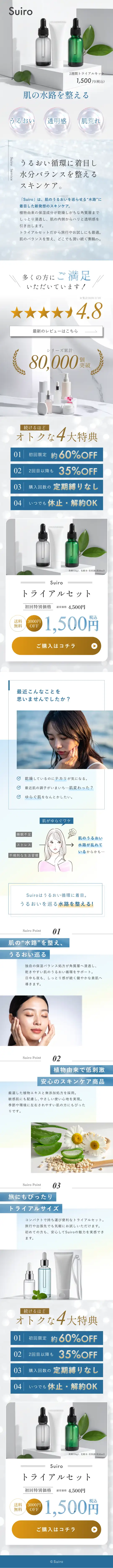 トライアルキットのデザインイメージ